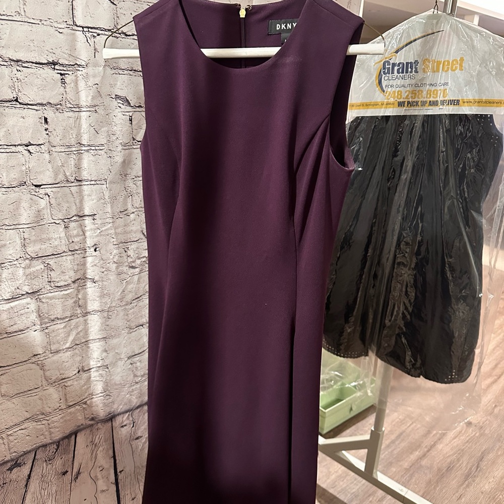 DKNY purple dress